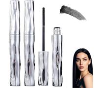 Waterproof Tubing Mascara Black Mascara Waterproof Set,Long-Lasting 4D Silk Fiber Lash Enhancer,for Sensitive Eyes,for Long Lashes (2pcs)