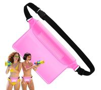 Waterproof Waist Pack, Fanny Pack, Cell Phone Passport Wallet Purse, Dry Protector for Boating, Swimming, Snorkeling, Kayaking, Beach, Pool, and Travel Adventures