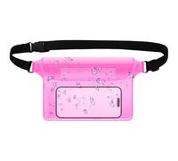 Waterproof Waist Pack, Fanny Pack for Cell Phone, Passport, Wallet, Dry Protector 10.63x9.45 inches for Boating, Swimming, Snorkeling, Kayaking, Beach, Pool, Travel Adventures