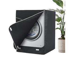 Waterproof Washer Covers, Dustproof Front-Loading Machines 3-Sided All-Season Shield, Laundry Care Cover for Bathrooms Kitchens Garden Terraces Dormitory Apartment Fall Winter Summer Use