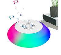 Waterproof Wireless Speaker - Floating Bath Audio, bluetoth Pool with 8 Color Lights, Portable Outdoor | Suitable for Garden Beach Shower Parties Activities Travel Music Streaming Entertainment Fun