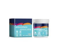 Waterproofing & Leakage Repairing Eco-Friendly Coating, Polyurethane Waterproof Coating, Waterproof Insulating Sealant, for Roofs, Walls, Cracks, Basements, Toilets, Windows, Pools (White,300g)