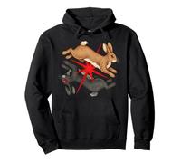 Watership Down Rabbit Therian FurryGoblinCore Whimsigoth Felpa con Cappuccio