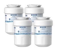 Waterspecialist MWF Refrigerator Water Filter, Replacement for GE SmartWater MWFP, MWFA, GWF, HDX FMG-1, WFC1201, GSE25GSHECSS, PC75009, RWF1060, 197D6321P006, NSF Certified, 4 Pack