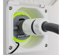 WATERTWIN - Tappo serbatoio dell'acqua per camper con connettore Gardena per nuovi Dethleffs XLi, ALPA, TREND, PULSE (tipo 3 pin D:68)
