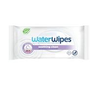 WaterWipes Salviette per neonati lenitive, 60 salviette, con 99% di acqua ed estratti botanici, salviettine umidificate per viso e corpo