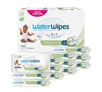 WaterWipes Sensitive+ Baby & Toddler Wipes, 12 Confezioni