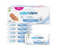 WaterWipes Sensitive Newborn & Baby Wipes Salviettine per Neonati e Bambini 360