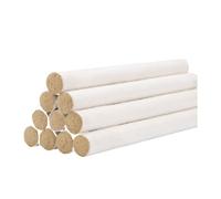 WATIIFUFU 10 Pezzi Bastoncini di moxa kit di moxibustione trattamento di moxibustione agopuntura moxibustione trattamento con moxa bastoncini fatti a mano bastoncino per moxibustione bianca