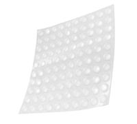WATIIFUFU 100 Pezzi di assistenza per non vedenti ausili per ipovedenti punti di urto fermaporta adesivo piccoli paraurti per mobili paraurti della porta Gel di silice bianca