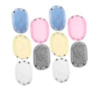 WATIIFUFU 10pezzi Estensore Per Tute Estensori Per Body Bottoni Automatici i Per Body Per Bambine Per Calore e Traspirante Design e