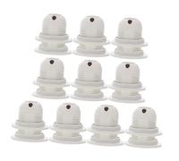 WATIIFUFU 10pezzi Portalampada Vite in Plastica Base Vite Per Lampadine Compatibile Lampade Da Tavolo, Lampade a Piantana, Lampadari e Plafoniere