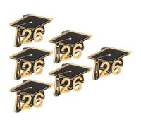 WATIIFUFU 10pezzi Spilla di Laurea Cappello di Laurea Spilla Smaltata della Classe del Distintivo da Bavero Decorazione del Colletto Bomboniere e Regali