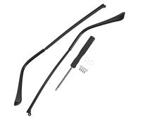 WATIIFUFU 1paio Eyeglasses Replacement Arms Metallo Per Occhiali Accessori Per Riparazione Templi Comfort e Resistenza Adatto Vari Modelli Di Occhiali