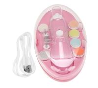 WATIIFUFU 1set Trimmer Elettrici Per Unghie Per Kit Unghie Per Batteria Design Portatile e Rosa