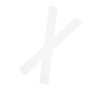 WATIIFUFU 2 pezzi Guide per Binari Scorrevoli Resistenti e Silenziosi per Armadi e Cucina Accessori Fai da Te in Plastica Bianca Scivoli Estraibili Durevoli