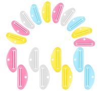 WATIIFUFU 20pezzi Spremitore Tubetto Dentifricio Manuale Dispenser Rullo per Dentifricio Crema Mani Detergente Viso Piccolo Portatile senza Spreco Pulito Efficiente