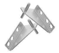WATIIFUFU 2pezzi Cerniera Per Porta Frigorifero Acciaio Inox Facile Installazione Compatibile Con Modelli Freezer Con Accessorio Per Cucina e Commerciale