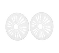 WATIIFUFU 2pezzi Copri-coperchio Per Lavatrice Bianco Accessori Per Lavatrice Automatica Copertura Del Coperchio Di Centrifuga Per Forniture Per Lavanderia Domestiche