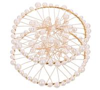 WATIIFUFU 2pezzi Delicate Circle Props for Nail Art Photography Elegant Backdrop for Jewelry and Cosmetic Displays