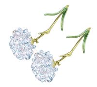 WATIIFUFU 2pezzi Fermaglio per Sciarpa a Forma di Fiore in Lega Blu, Spilla Delicata e Unica per Donna, Non Scivola, per Fissare Sciarpe e Cardigan