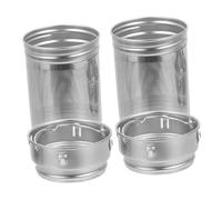 WATIIFUFU 2pezzi Filtri Per Tè in Acciaio Resistente Infusore Rete Fine Per Tè Sfuso Compatibile Con Bottiglie Termiche Leggero e Portatile Per Infusione Tisane e Bevande Aromatiche