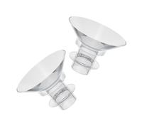 WATIIFUFU 2pezzi Inserti Flangiati Silicone Per Tiralatte Accessori Ricambio Per Tiralatte Elettrici e Indossabili Flangia Facile Usare e