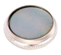 WATIIFUFU 3 Pezzi Coperture Pulsante Boccola per Tromba in Rame Argento, Ricambio per Pistone, Accessori per Strumento Musicale, per Tromba