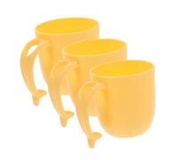 WATIIFUFU 3 Pz Tazza Per Collutorio Per Bambini Tazza Da Bagno Tazze Per Il Lavaggio Del Water Contenitore Per Pennelli Tazza Sciacquatrice Per Shampoo Tazza Per Spazzolare Tazze Da Bagno Pp