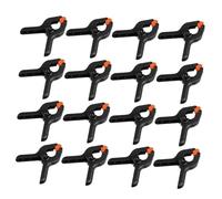 WATIIFUFU 50 Pezzi Clip a Molla a Forma per Fondali Fotografici, Morsetti Resistenti in Plastica Leggera e Portatile per Studio ed Eventi