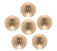 WATIIFUFU 6 Pezzi Calotta Luminosa Convertibile Cappucci Dei Terminali Della Lampada Maschiati Cappucci Finali Della Lampada Cappucci Per Terminali a Lampada Solida Finial Plafoniera Metallo
