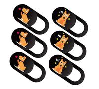 WATIIFUFU 6pezzi Copri Webcam Autoadesive Protezione per Fotocamera Laptop Tablet Blocca Webcam Privacy