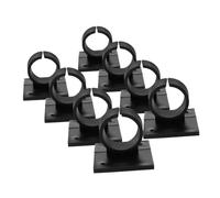 WATIIFUFU 8pezzi Clip Per Microfono Supporto Per Microfono Compatto e Elegante Montaggio Adesivo Per Uso Domestico Insegnamento e Discorsi Stabilità Assicurata Facile Installazione Su