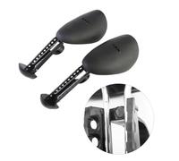 WATIIFUFU Allarga Regolabile in Plastica e Metallo, Set 3 Paire Nero, Previene Deformazioni e Prolunga la Vita delle Scarpe in Plastica e Metallo Regolabile Uomo Scarpe Set 3 Paire Nero,