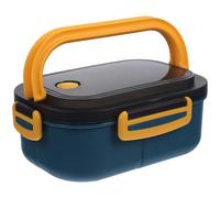 WATIIFUFU Bento Box Porta Pranzo per Ufficio da 1.2l in Silicone e Pp Scomparti, Superficie Liscia e Design Leggero, per Adulti e Studenti in Ufficio o Campeggio