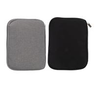 WATIIFUFU Borsa Portaoggetti per Cinturini e Quadranti Orologi 2 Pezzi Custodia Compatta con Cerniera in Poliestere per Cavi e Accessori Organizer da Viaggio Leggera e Protettiva per Uso