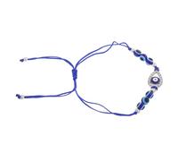 WATIIFUFU Bracciale Occhio del Diavolo da Donna e Uomo Braccialetto di Pietre Tessuto con Amuleto Fortunato Gioielleria Elegante per Uso Quotidiano Regalo Moda Unisex