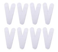 WATIIFUFU Bustine Trasparenti per Penne in Plastica Bianca 25 Pezzi, Sacchetti Singoli per Penna Protezione, come Decorazioni Scuola per Packaging Bag