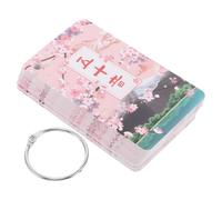 WATIIFUFU Carte Flash Giapponesi per Imparare il Giapponese, Deck di Phonics con 50 Suoni, Carta e Metallo, per, Studio Portatile
