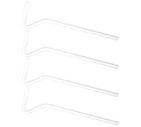 WATIIFUFU Cell Spreading, bacchette di rivestimento in vetro 6 mm, set da 4, pressione uniforme, per insegnamento sperimentale a scuola e laboratorio di microbiologia