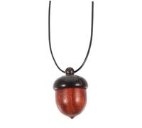 WATIIFUFU Collana Ciondolo Ghianda Apribile Cordino Per Realizzato Sandalo Adatto e Per Decorazione o