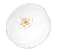 WATIIFUFU Copri Torta Rotondo in Plastica Trasparente Campana Chiara e Portatile per Ristoranti e Catering Protezione Antipolvere per Dolci e Dessert