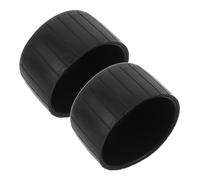 WATIIFUFU Coprigambe per Sedie e Sgabelli Antiscivolo 2 Pezzi Tappi Protettivi in Materiale Morbido per Piedini Mobili Protezioni per Pavimenti in Legno e Piastrelle per Ufficio e Casa