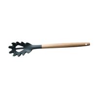 WATIIFUFU Cucchiaio per Pasta in Silicone con in Forchetta per Spaghetti con Scolapasta e Lame Seghettate Utensile Leggero e Multifunzionale per Noodles e Pasta e Portatile per Cucina