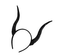 WATIIFUFU Fascia Per Con Corna Da Diavolo Accessorio Per Cosplay Per Il Dei Morti Copricapo Da Donna Con Corna Di Halloween