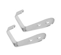 WATIIFUFU Ganci per Scala a Castello in Metallo Resistente 2 Mm Spessore, Set 2 Pezzi per Letto a Soppalco, Supporto Rinforzato per Montaggio Rapido e Ottimizzazione Spazio Parete