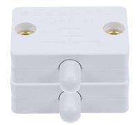 WATIIFUFU Interruttore Controllo Automatico Luce in Plastica Porta per Luci Armadio Bianco 2 Pezzi Con Compatto per Armadi e Cucina