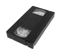 WATIIFUFU Kit Pulizia Testine Videocassetta Riutilizzabile Tipo Secco in Plastico Nero per Lettori Cassette Pulitore per Testine Video Uso Domestico Cinema Casa