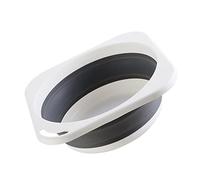 WATIIFUFU lavabo pieghevole biberon lavabo ciotola per il lavaggio del bambino bacino foldable storage box contenitori pieghevoli lavabo sospeso bacinella per il lavaggio delle Grey