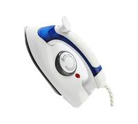WATIIFUFU Mini Ferro da Stiro Pieghevole Portatile per Viaggio con Piastra Antiaderente e Funzione Vapore o Ferro a Secco per Diversi Tessuti con Spina Eu 220v 700w
